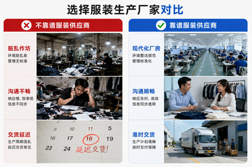 工作服定制厂家怎么找?什么样的厂家值得合作